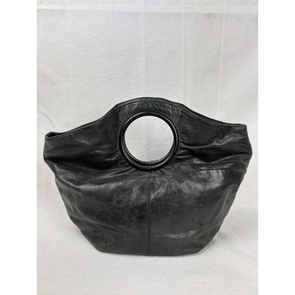 Vintage Hobo International Giorgia Circle Handle Bag Floral Lining 2012